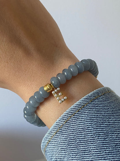 Bracelet Tasbih à 33 perles North Coast  - Initiale