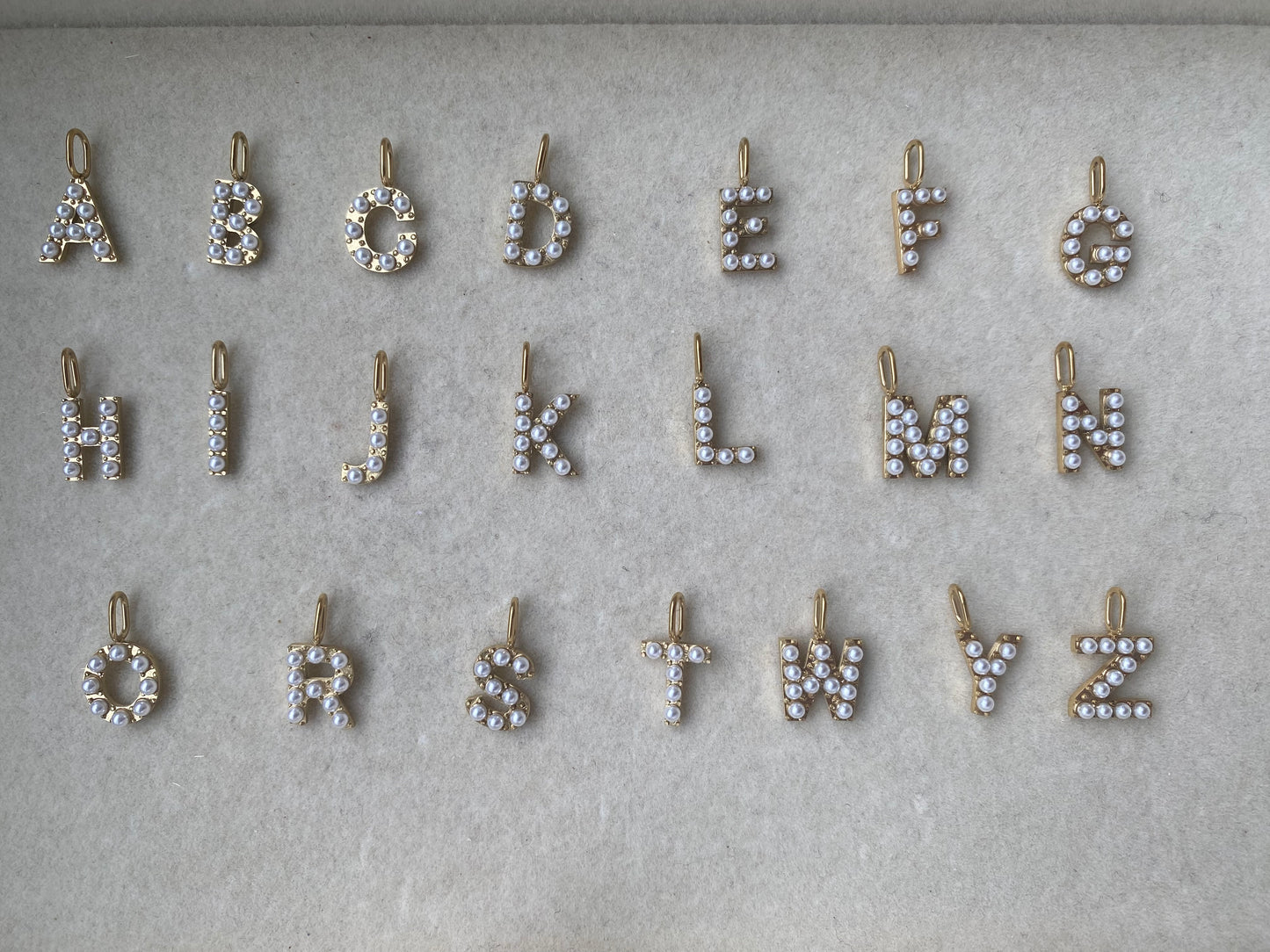 Choix de lettres - Initiales